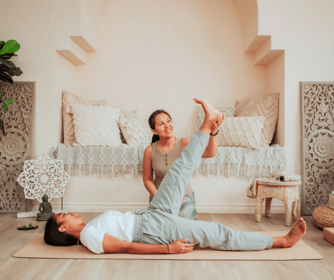 Séance de yoga privée en ligne personnalisée